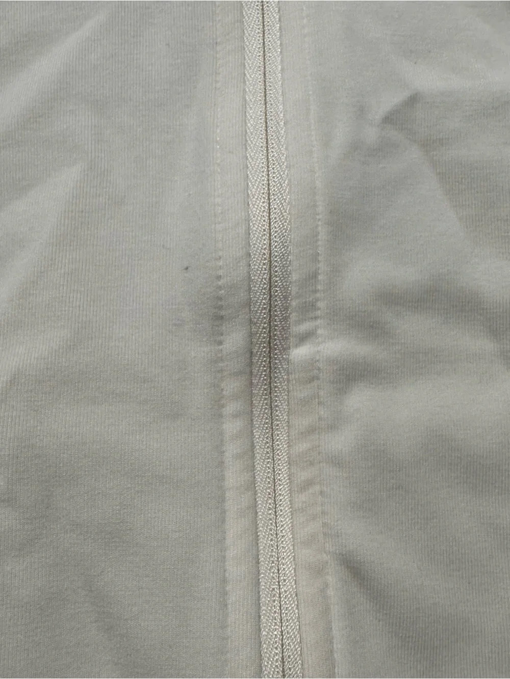Old Navy Active Dynamic Fleece White Zip Up Hoodie Girls Size L 10-12